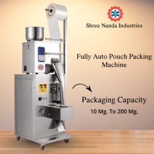 Fully Auto Pouch Packing Machine(10 Mg. to 200Mg.)